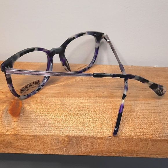 NEW prescription-ready Eyeglass Frame, purple glasses lightweight NICE 50-19-140 - Picture 4 of 6